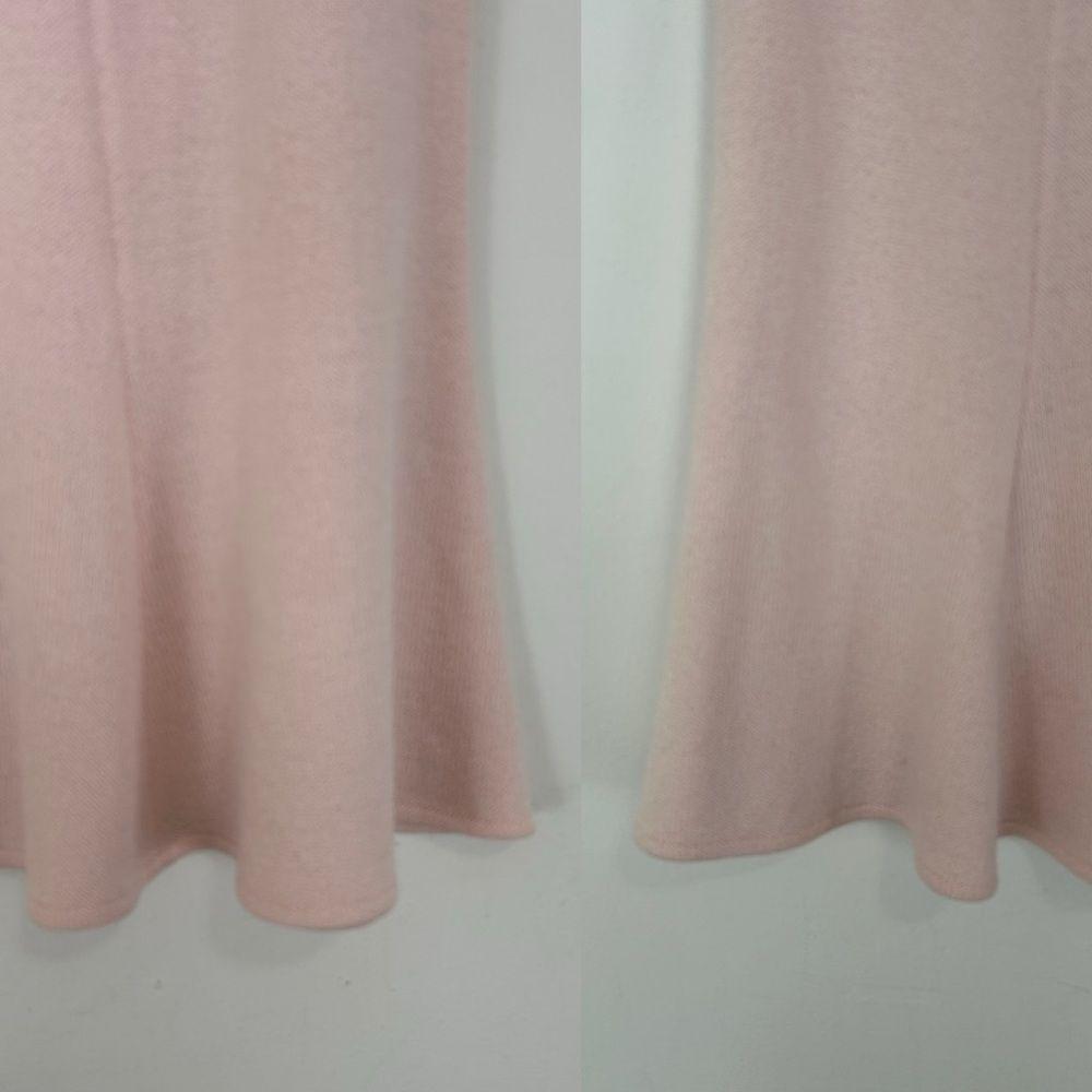 St John Collection Pastel Pink Wool Knit Skirt