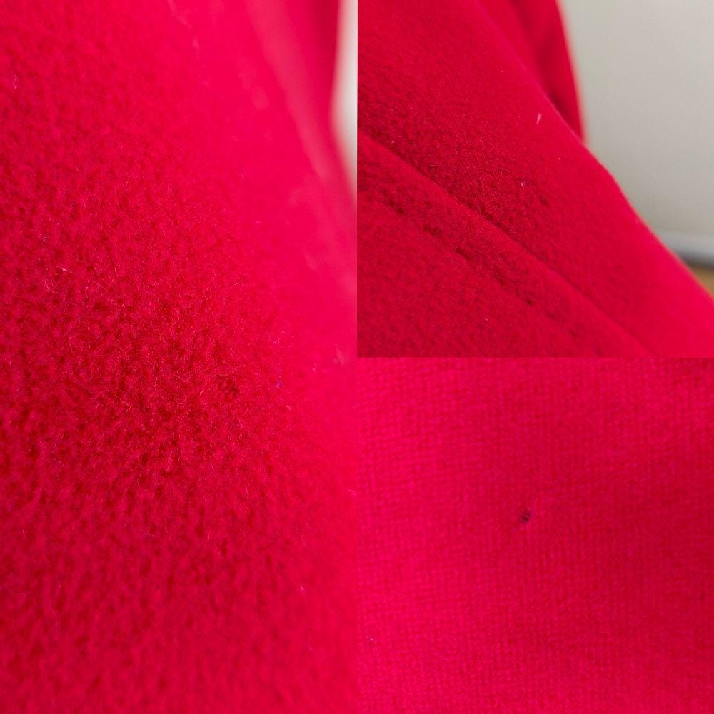 Vintage Marvin Richards Bold Red Wool Full Length Blazer Wool Coat