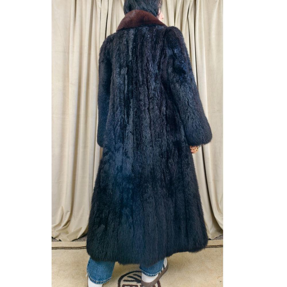 Vintage Jacobson's Full Length Genuine Fur Sheared Beaver Coat