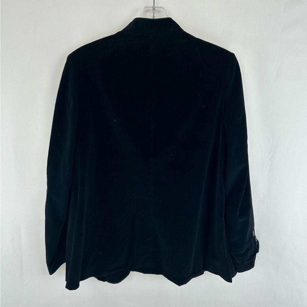 Vintage Ellen B Black Velvet Blazer