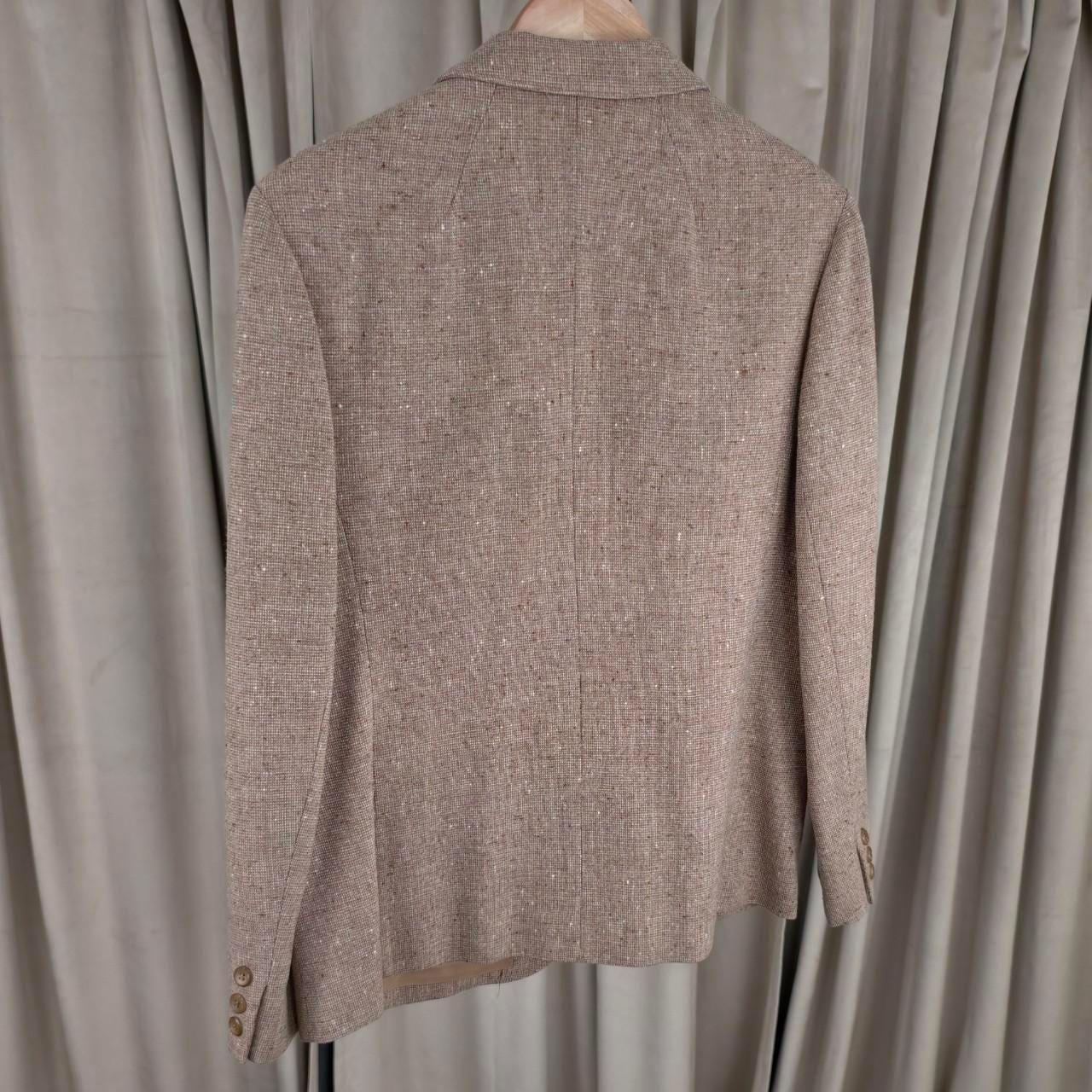 Vintage Pendleton Wool Tweed Tan Blazer