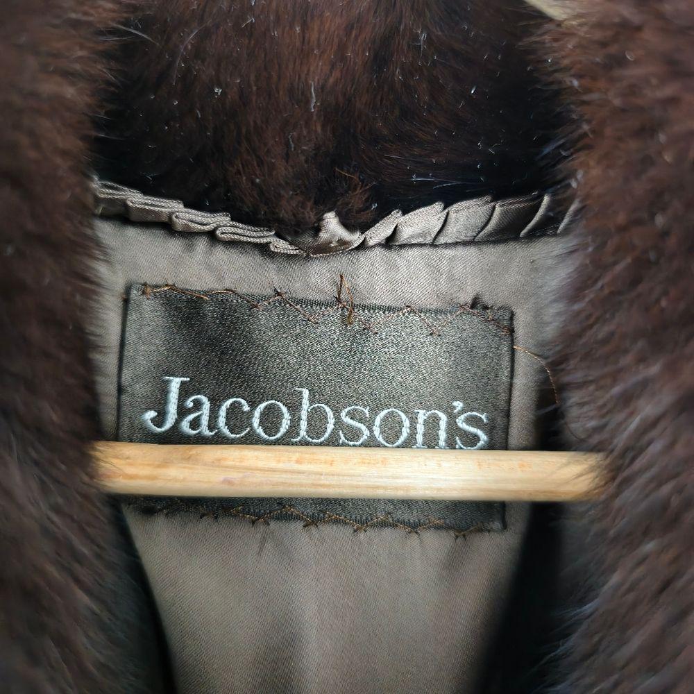 Vintage Jacobson's Full Length Genuine Fur Sheared Beaver Coat
