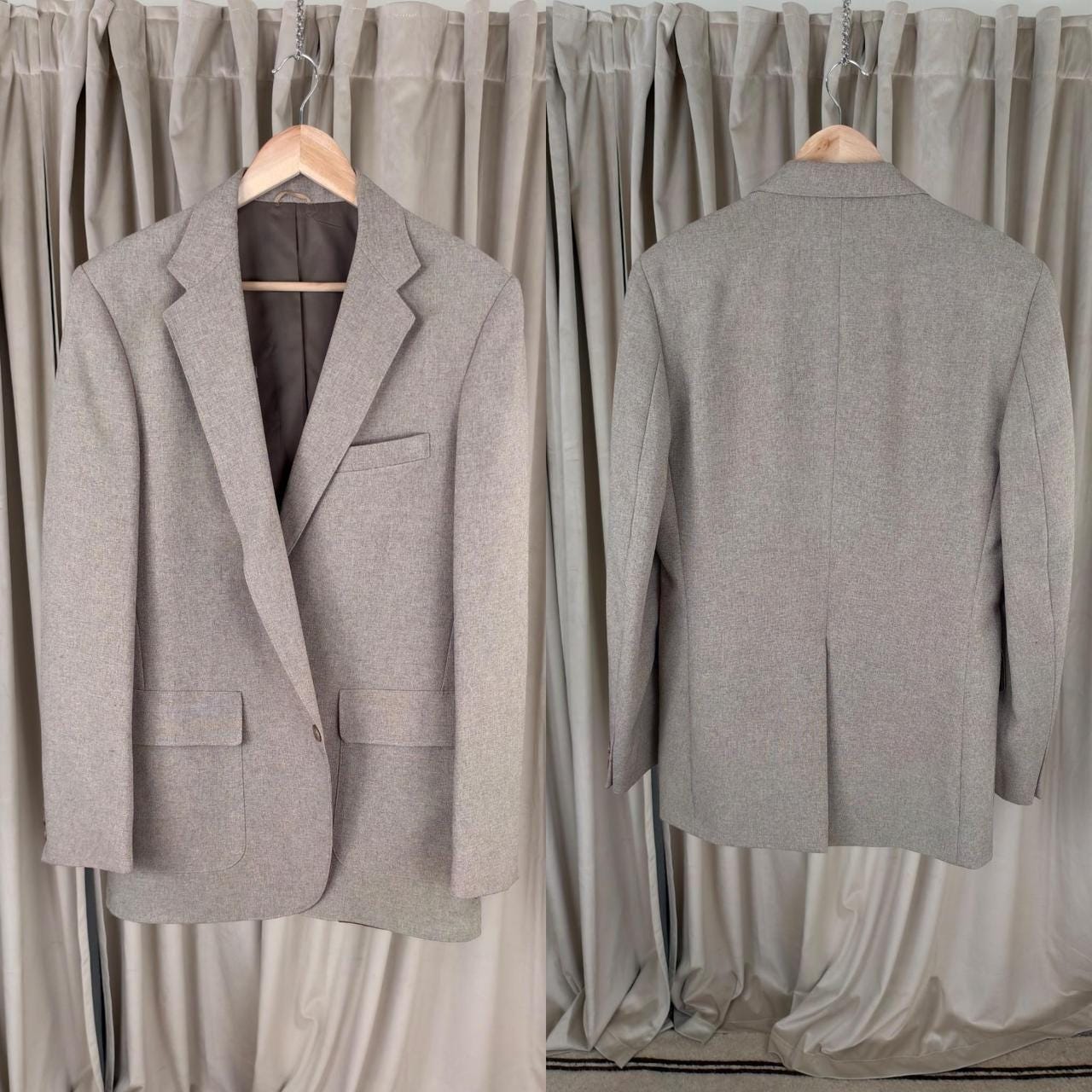 Vintage Boyfriend Levi's Active Suit Tan Suit Pantsuit