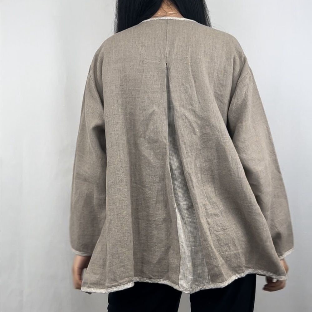 Vintage Aly Wear Handmade Linen Jacket