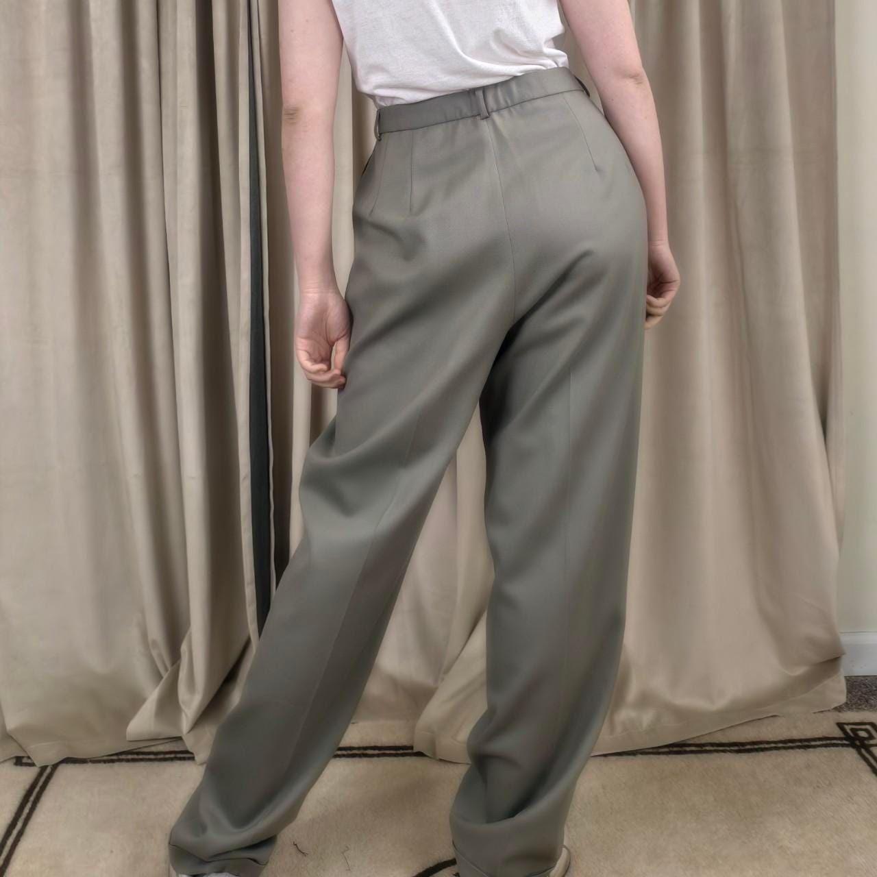 Vintage Gray Pendleton Wool Trousers