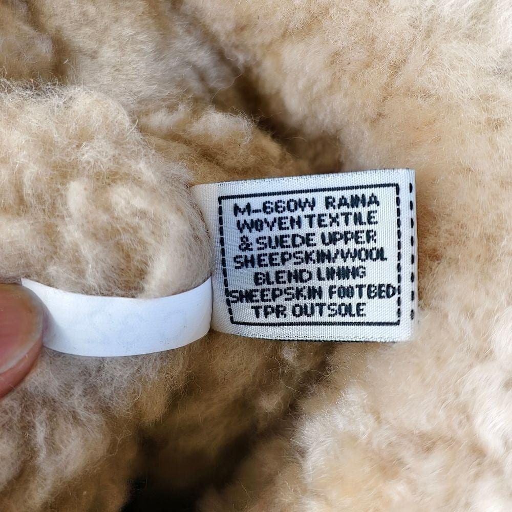 BearPaw Brown Knit and Genuine Shearling Winter Boots