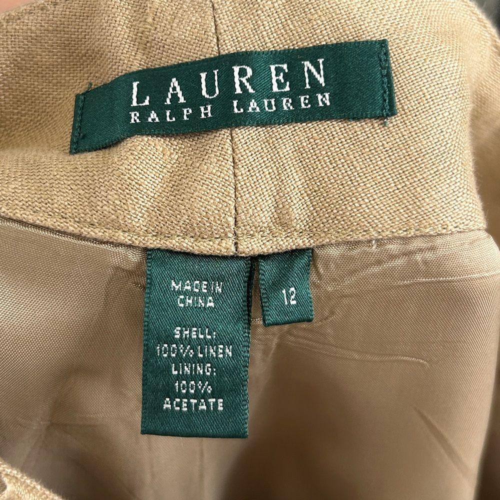 Vintage Lauren Ralph Lauren Classic Tan Line Trousers Pants