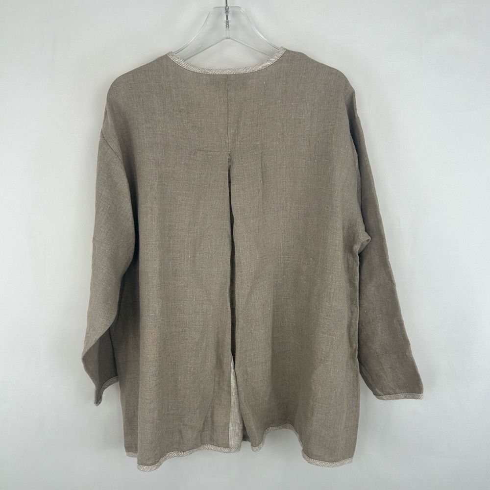 Vintage Aly Wear Handmade Linen Jacket