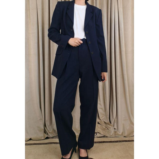 Ellen Tracy Navy Blue Pantsuit