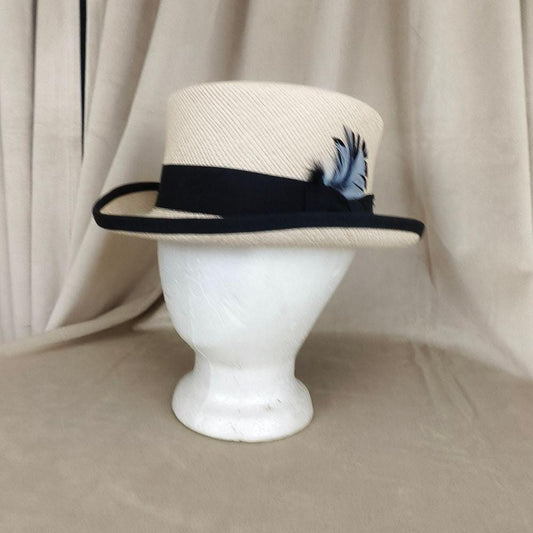 Vintage HandmadeCapas Genuine Panama Top Hat